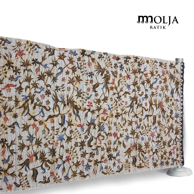 Molja Kain Batik Tulis Motif Serat Kayu