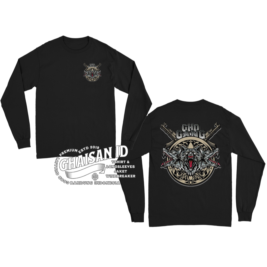 BAJU LENGAN PANJANG GHO GANG GTA 5 ROLEPLAY KAOS LONGSLEEVES - xyz ghaisand id