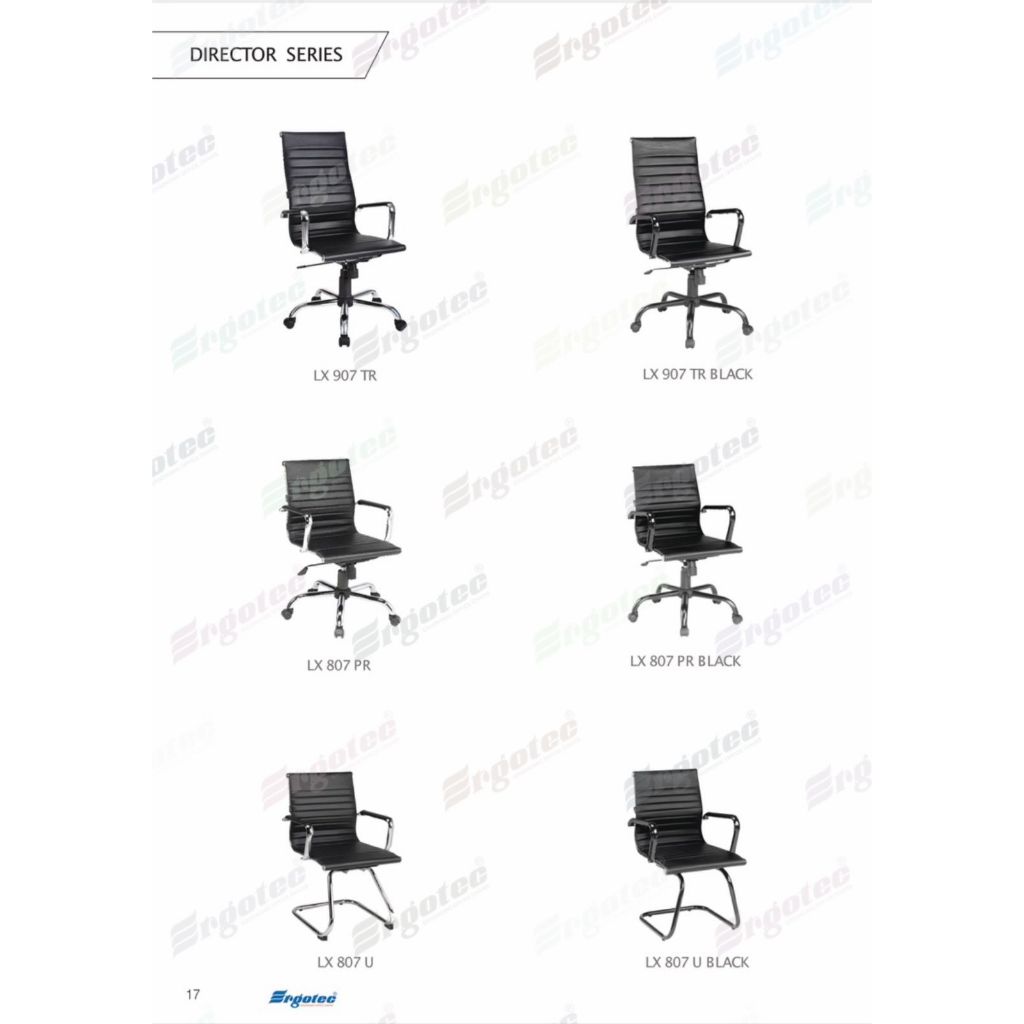 Kursi Kantor Ergotec LX 907 TR LX 907 TR BLACK LX 807 PR LX 807 PR BLACK LX 807 U LX 807 U BLACK