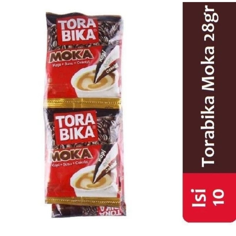 

kopi Torabika Moka kemasan 1Renceng isi 10pcs