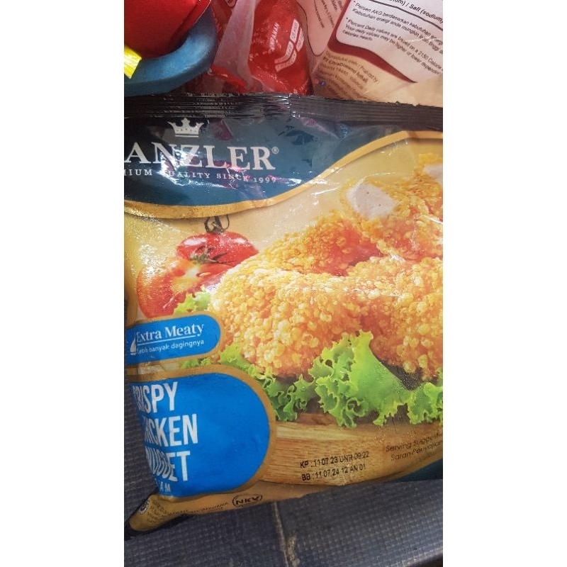 

Nugget KANZLER Crispy Chicken Meat Premium Quality 500 gram