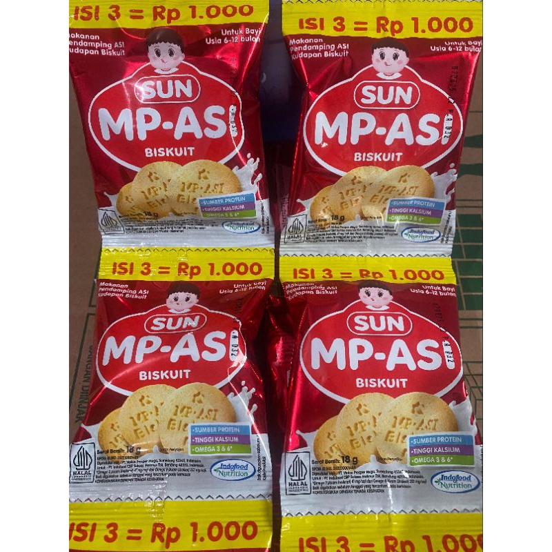 SUN MP-ASI Biskuit ( PER 10 SACHET )