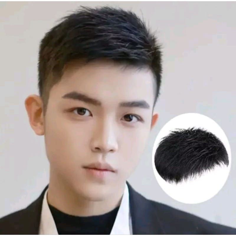RAMBUT PALSU PENUTUP BOTAK/TOUPEE/PENUTUP BOTAK PRIA