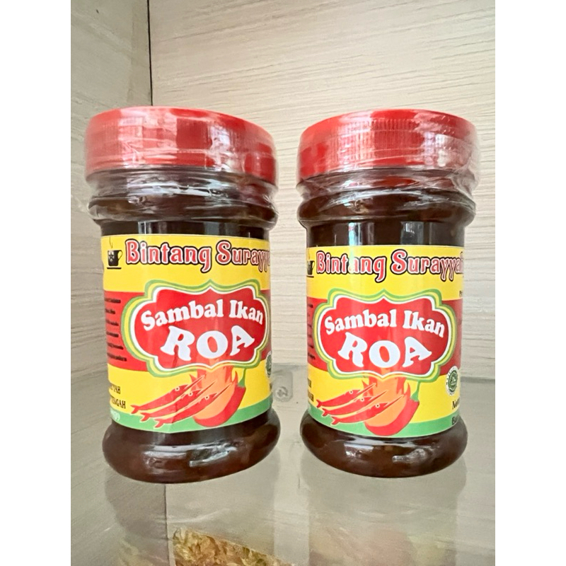 

sambal ikan roa pedis nampol