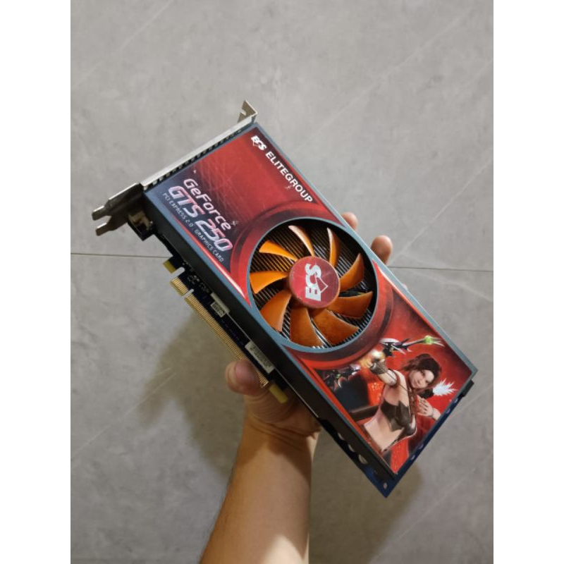 Vga Nvidia Gts 250 512mb ddr3 256bit ✓ Render design & gaming