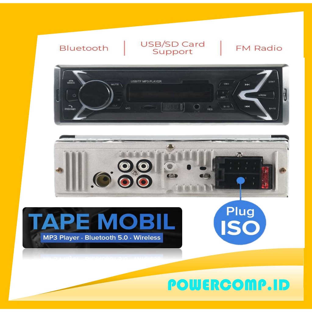 Tape Mobil Bluetooth Tianyu 618 Tape Mobil Audio MP3 Player LCD RGB Bluetooth 5.0 Wireless 60W - Tip