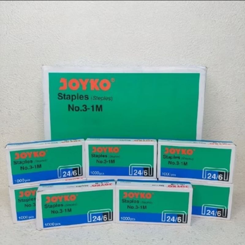 

Isi staples besar No.3 JOYKO / satuan / satu pak kecil