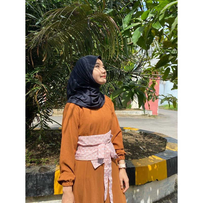 Obi Belt / Kain batik Cap / Kain Batik Garutan