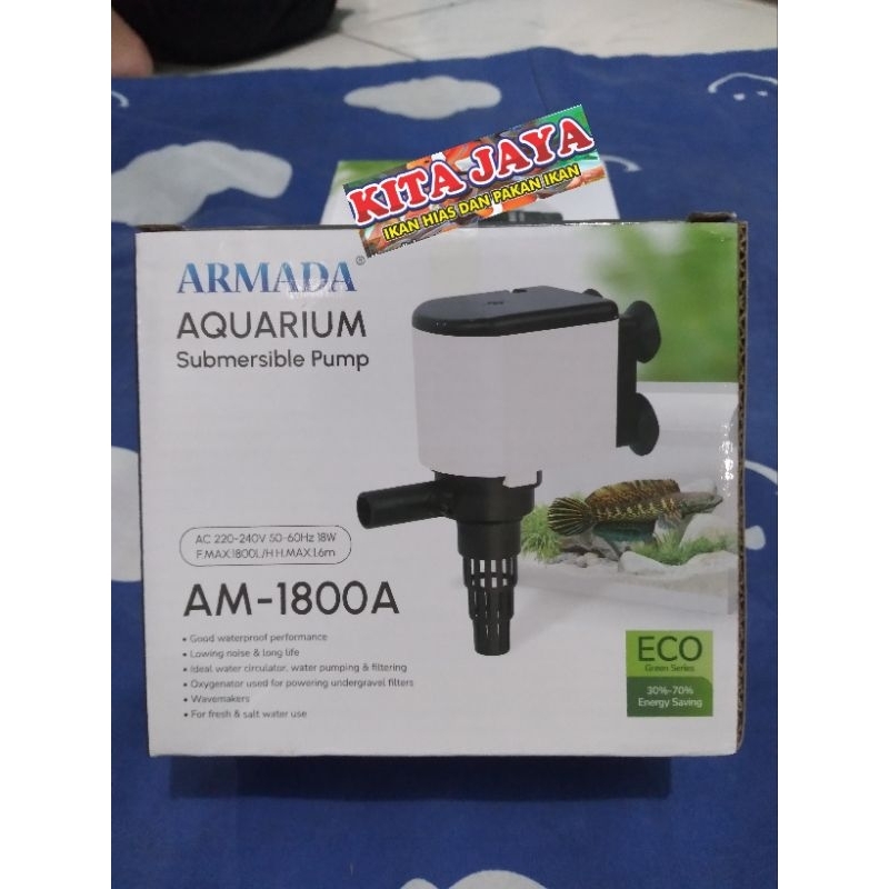 Power Head ARMADA AM-1800A | Pompa aquarium | Pompa aquarium aquascape| 1800