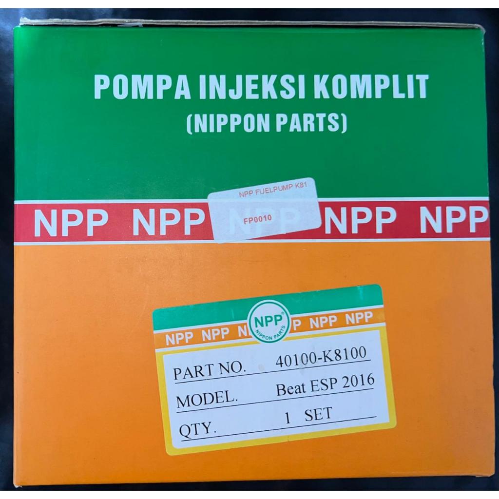 FUEL PUMP POMPA INJEKSI KOMPLIT K81 BEAT ESP 2016 NPP