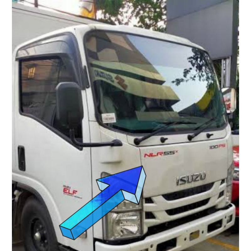 sticker isuzu elf NLR 55 Lx
