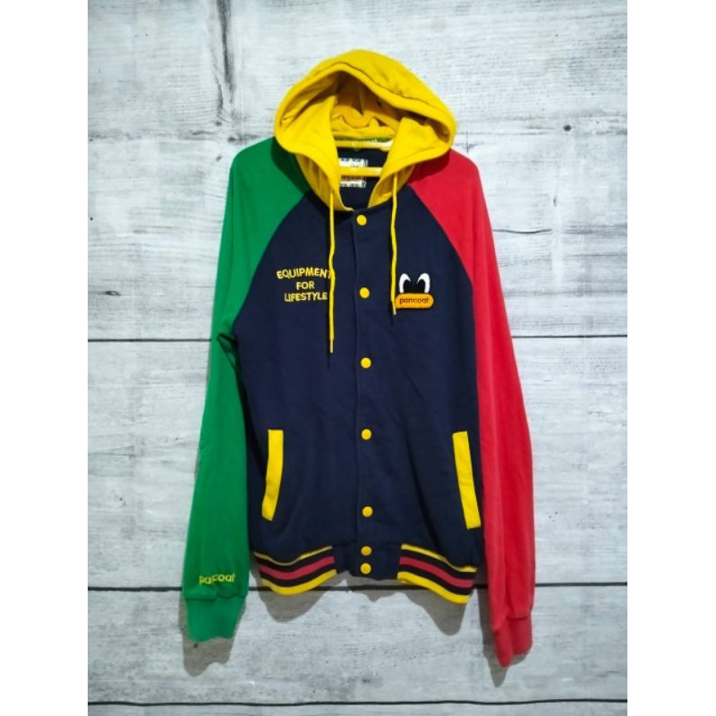 JACKET VARSITY PANCOAT SIZE ENAK