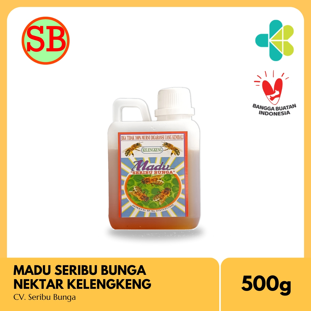 

Madu Murni Kelengkeng Madu Asli Seribu Bunga 500 gr Peningkat Daya Tahan Tubuh
