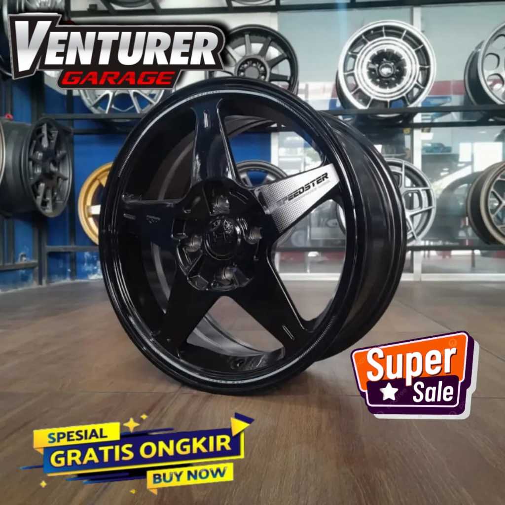 Velg mobil livina confero futura avanza colt futura murah ring 15 velg hsr whell speedster surabaya