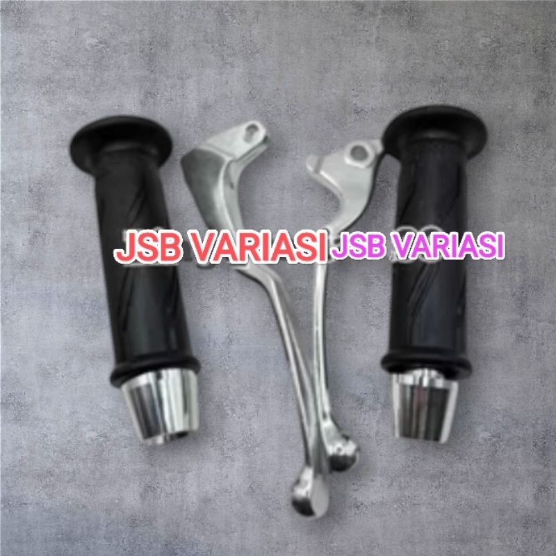 Handle Rem Kiri+kanan Mio Sporty Mio Smile Mio Soul Fino Nuovo plus grip honda jalu pcx jsb variasi