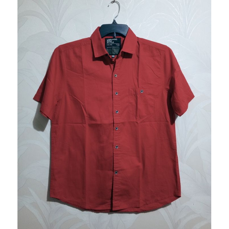 Larusso Raw Style kemeja Preloved like new size L