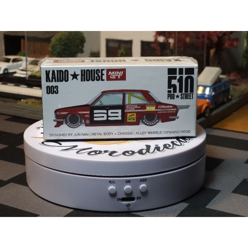Mini GT Kaido house Datsun 510 Prostreet 003
