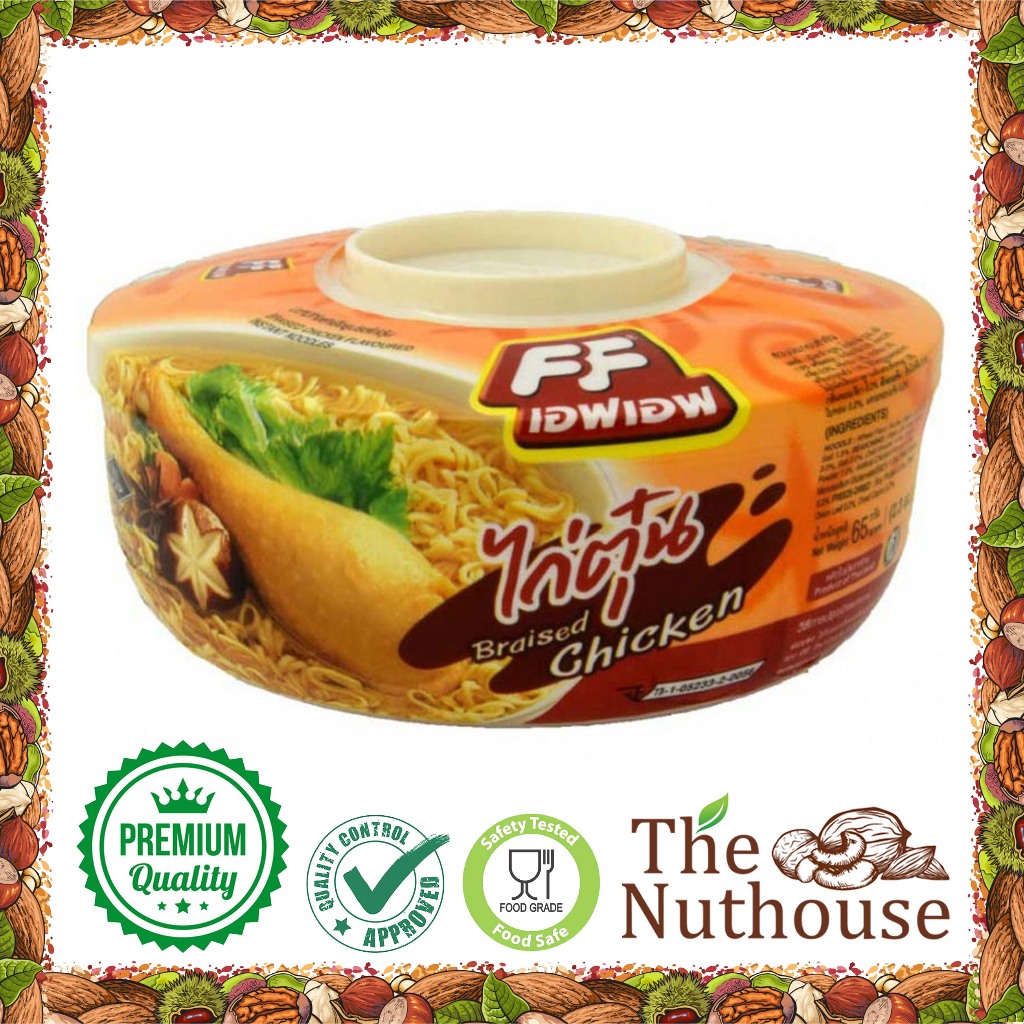 

FF Instant Noodle Braised Chicken / Mie Instan Thailand Rasa Ayam Rebus 65gr