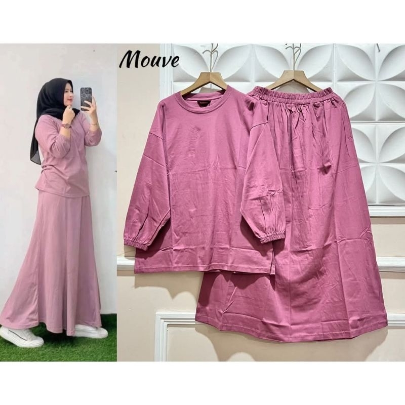 SOPHIA SET ROK // SET ROK KAOS SIMPLE ORIGINAL