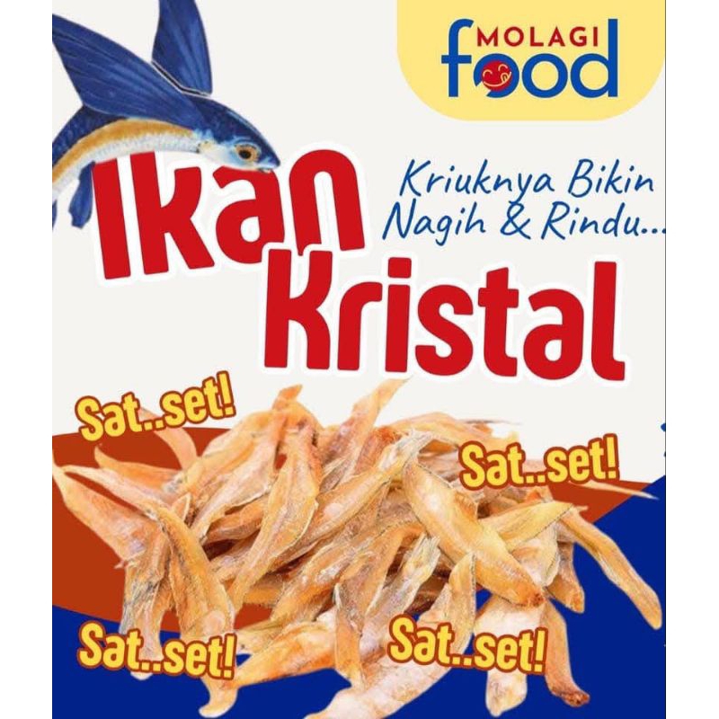 

Ikan Kristal Kering
