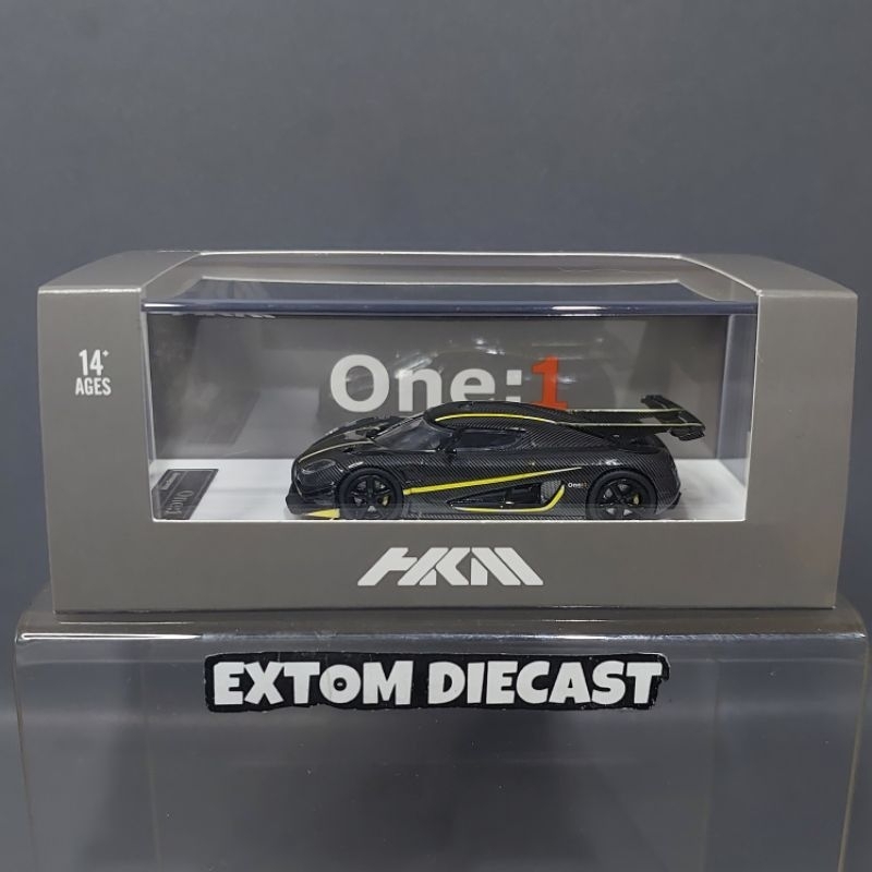 HKM Koenigsegg One:1 Full Carbon Yellow