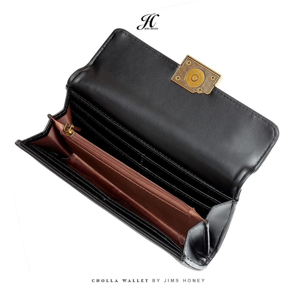 JIMS HONEY CHOLLA WALLET Dompet Lipat Panjang Wanita Cewek Fashion Jimshoney Casual Terbaru