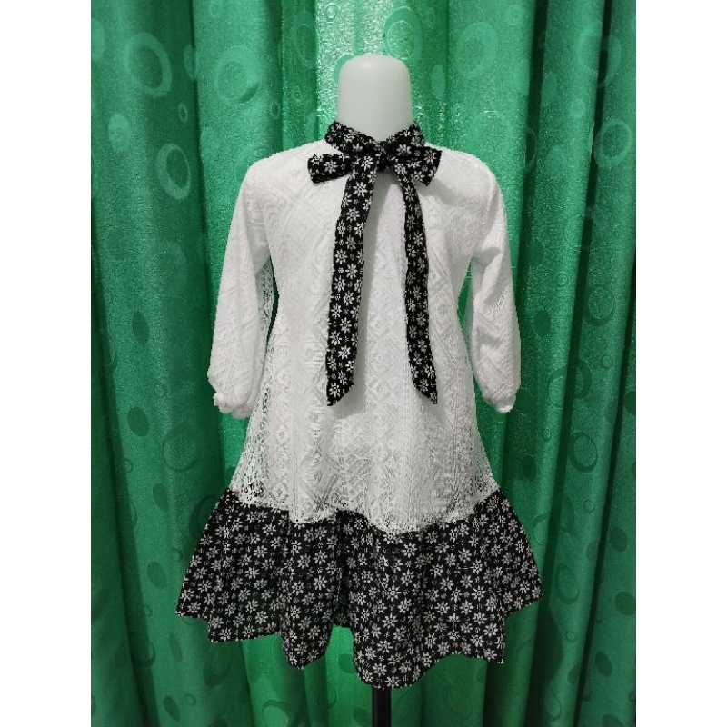 GAMIS ANAK / GAMIS BAYI PEREMPUAN 6-12 BULAN / BAJU MUSLIM ANAK PEREMPUAN / GAMIS BROKAT ANAK / DRES