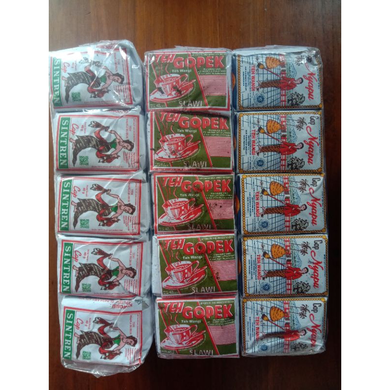 

PAKET TEH ISI 3 PRESS (1 PRESS SINTREN, 1 PRESS NYAPU, 1 PRESS GOPEK) TEH TUBRUK TEH MURAH ES TEH JUMBO ES TEH SOLO
