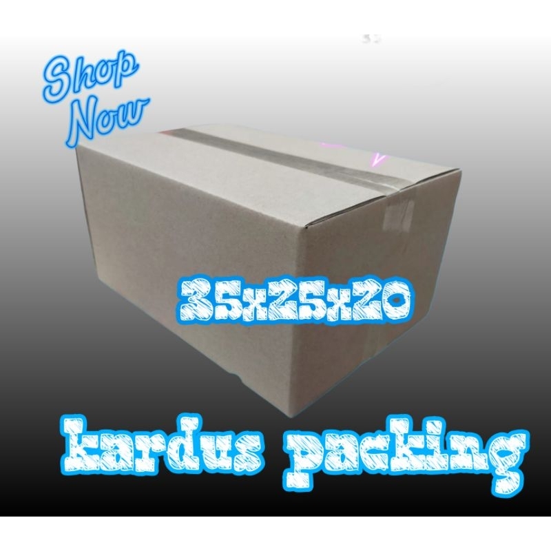 

kardus polos 35x25x20 kardus besar kardus packing