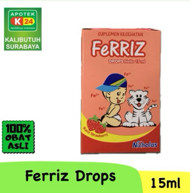 Ferriz Drops Multivitamin Zat Besi Anak