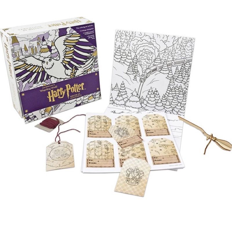 A Magical Coloring Set Wizarding World Harry Potter