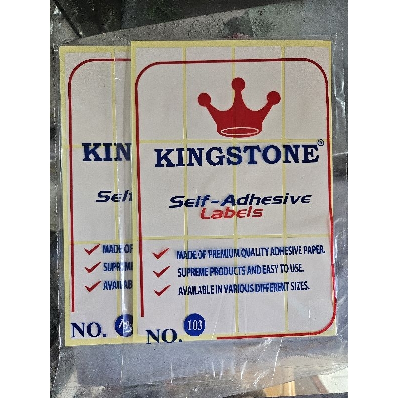 

Stiker nama no.103 (10 lembar/ 120 label)