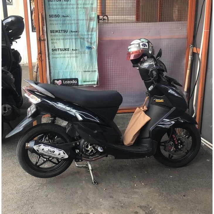 STRIPING TRANSPARAN MIO SOUL VARIASI LIST MOTOR DESAIN MINIMALIS GPC 055