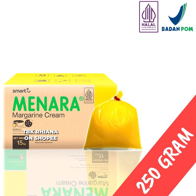 

Menara Margarin Krim Repack 250GR