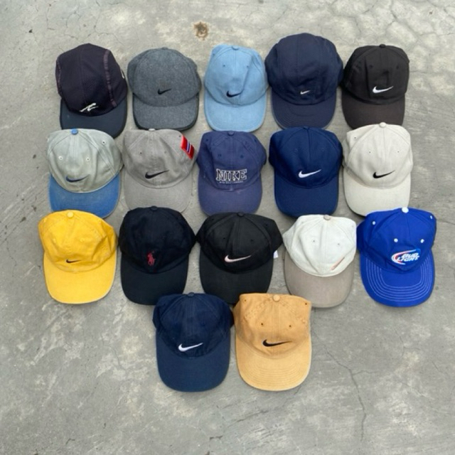 Topi Nike Running Summer 90s tags second preloved