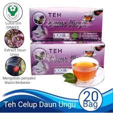 

New!! Teh Celup Daun Ungu Obat Ambien Atau Wasir - Herbal mengobati SEMBELIT