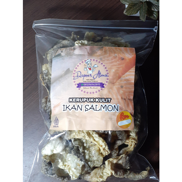 

Kerupuk Kulit Ikan Salmon