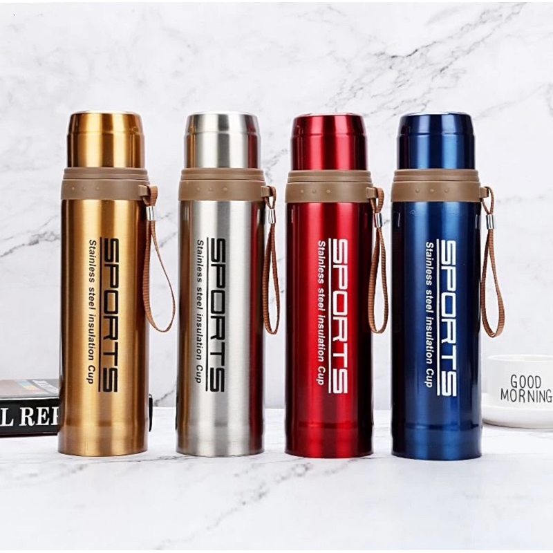TERMOS STAINLESS TRAVEL PANAS DAN DINGIN Sport TAHAN LAMA 750ML THERMOS AIR PANAS