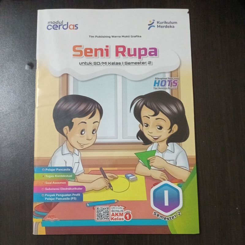LKS SENI RUPA Untuk kelas 1 semester 2//KURIKULUM MERDEKA//PT.WARNA MUKTI GRAFIKA