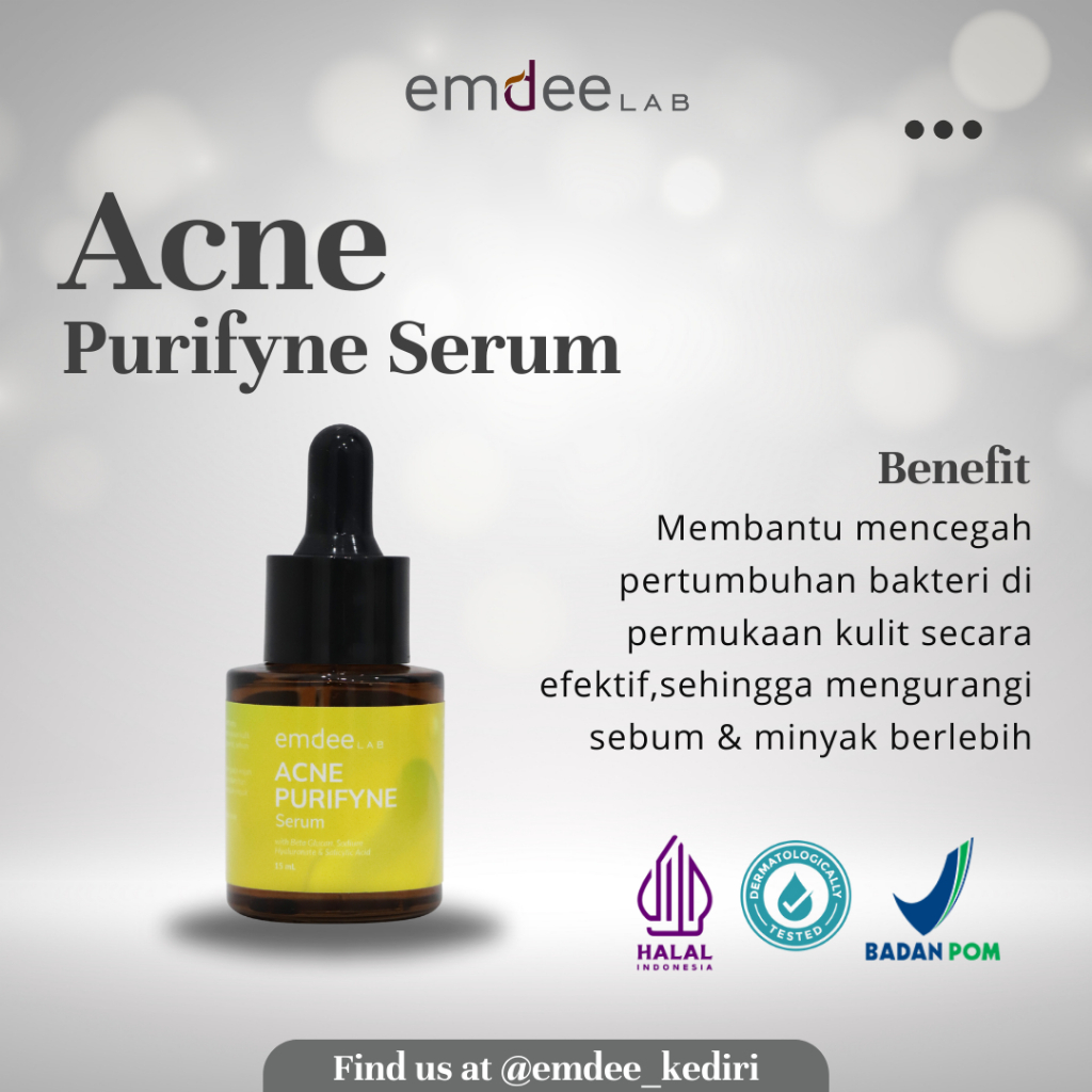 Emdee Lab Acne Purifyne Serum 15 ml