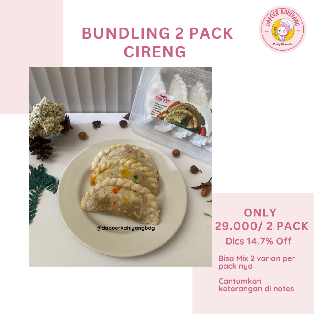 

PROMO BUNDLING 2 PACK CIRENG BY DAPOER KAHIYANG