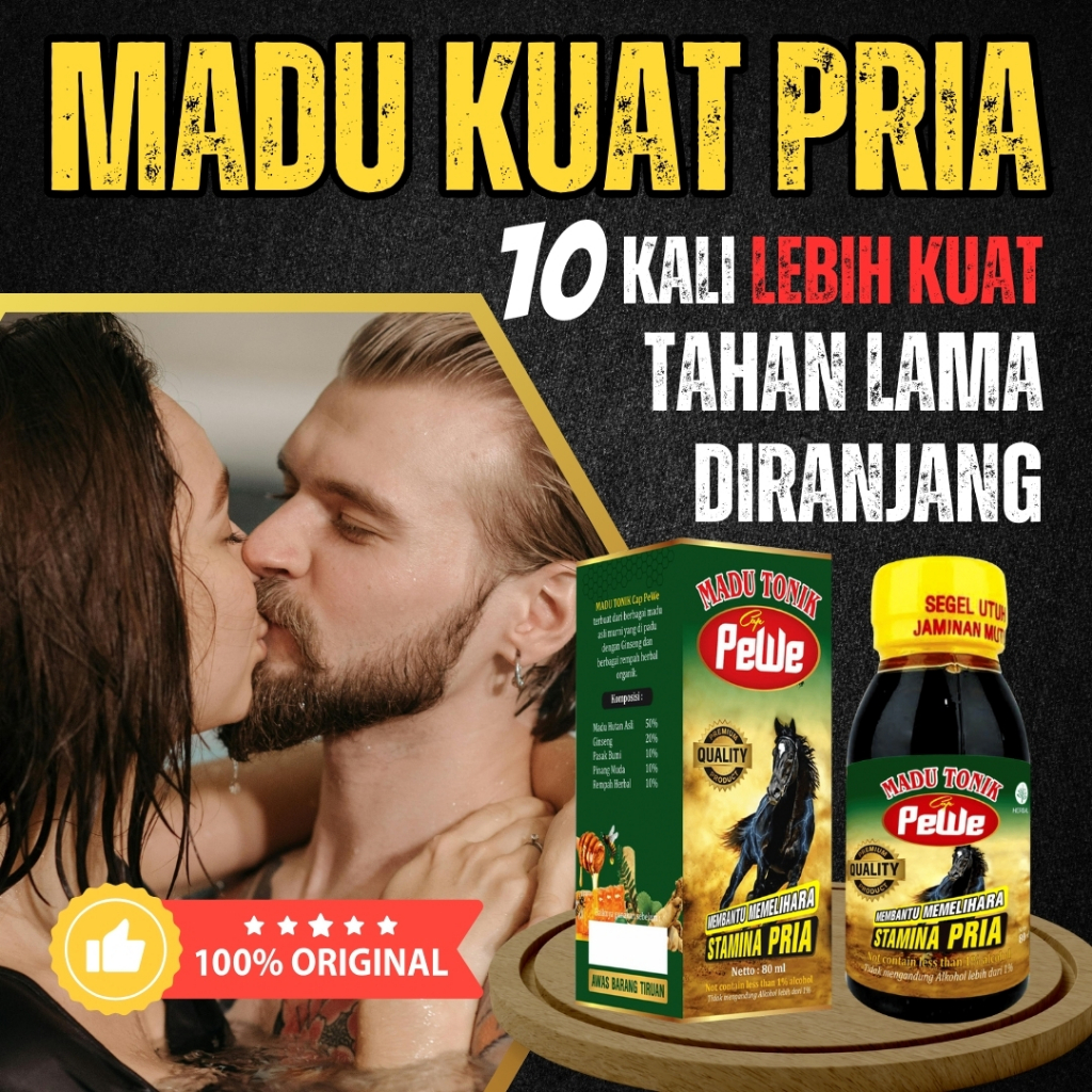 

Madu Tonik Pewe Asli | Madukuat Herbal Kuat Tahan Lama Alami Penguat Stamina Pria Perkasa Di Ranjang