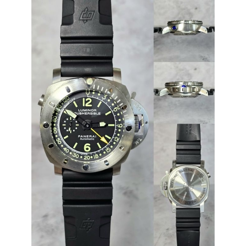 LUMINOR PANERAI SUBMERSIBLE PAM193 0P6612 AUTOMATIC PREMIUM #jamtanganpria