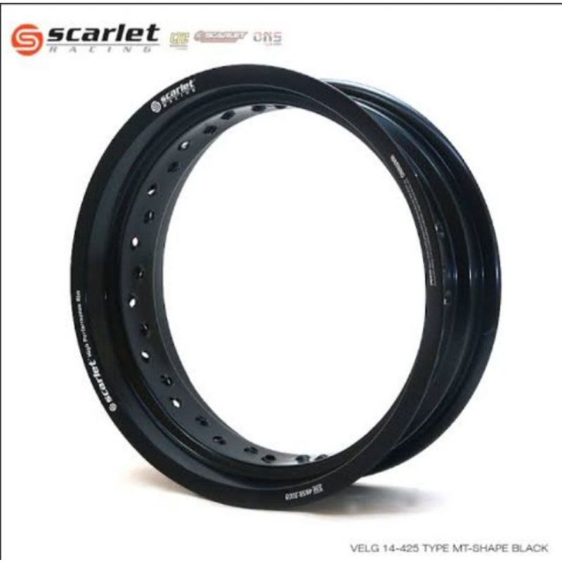 Velg Scarlet Supermoto 17 Lebar 425 Original Scarlet Velg belakang