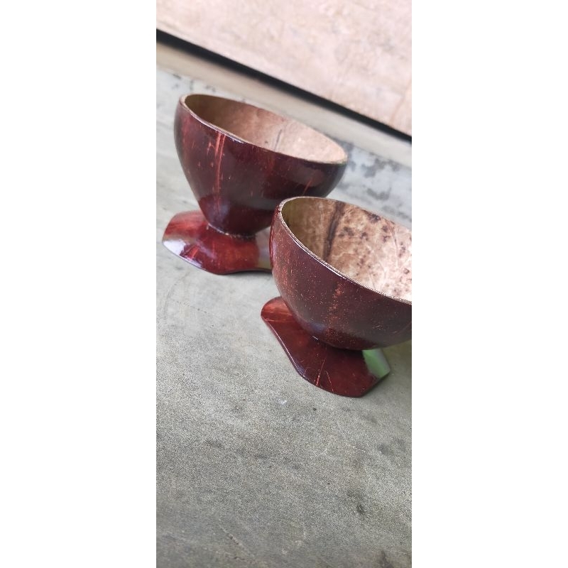 Asbak Unik Batok Kelapa