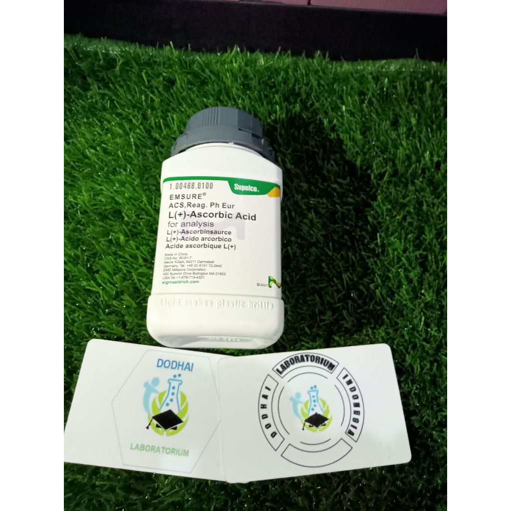 Asam Askorbat For Analysis, Ascorbic Acid, C6H8O6, L ascorbic acid, Askorbik Acid, Vitamin C, MERCK 