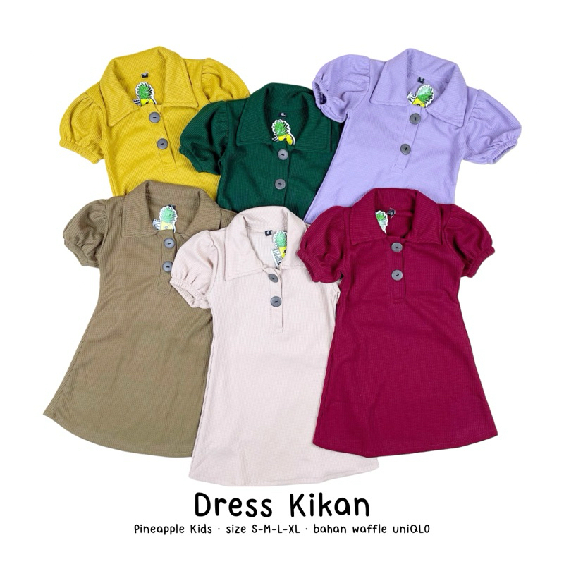 Dress Anak Perempuan Kikan Pineapple Kids