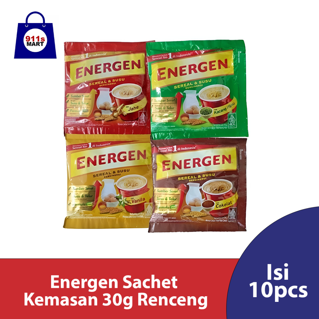 

Energen Sachet Kemasan 30g Renceng All Variant