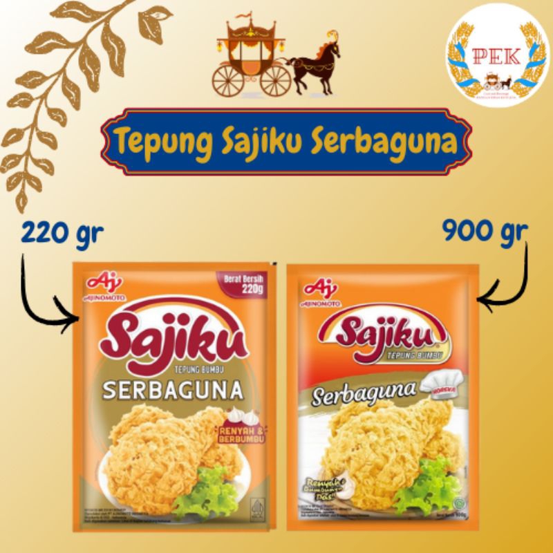 

Sajiku Serbaguna 900 gr | Sajiku Serbaguna 220 gr