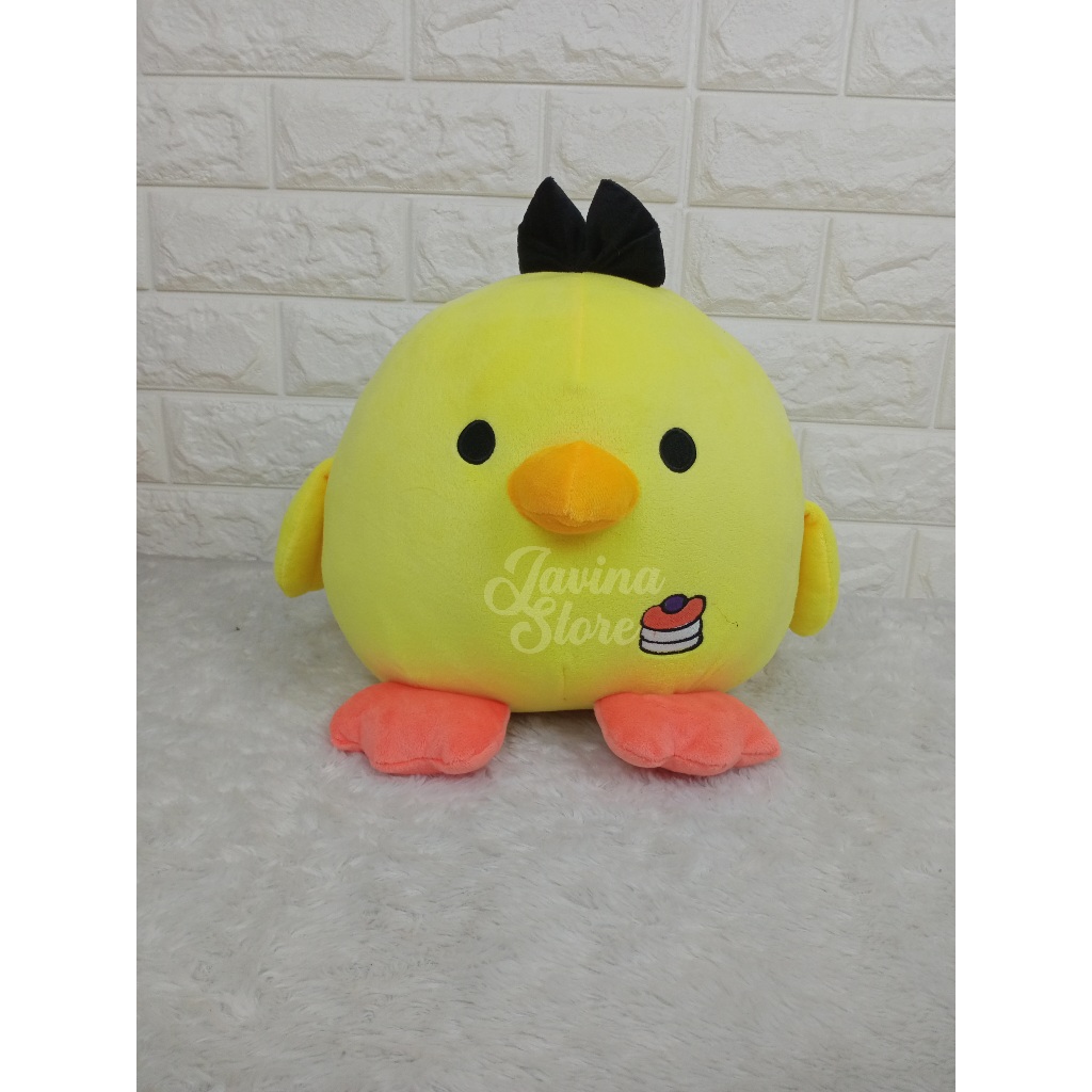 Boneka Bebek Kuning Lucu / Boneka Burung Hantu Lucu Bahan Yelvo